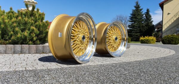 Forzza Malm 8,5x17 5x112/120 ET30 72,56 Gold / Lip Machined - obrazek 7