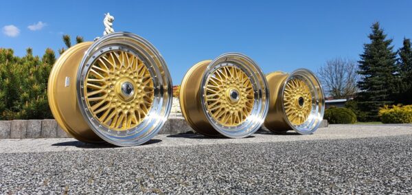 Forzza Malm 8,5x17 5x112/120 ET30 72,56 Gold / Lip Machined - obrazek 3