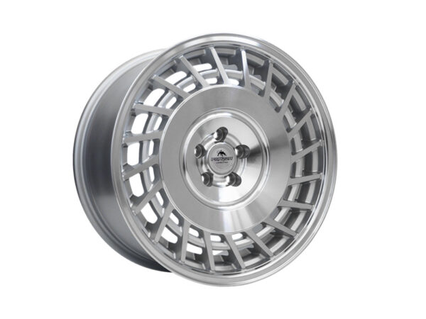 Forzza Limit 8,5x18 5x100 ET35 73,1 Silver Machined / Lip polished - Lewe