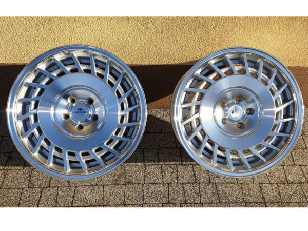 Forzza Limit 8,5x18 5x112 ET42 66,45 Silver Machined / Lip polished - Prawe - obrazek 2