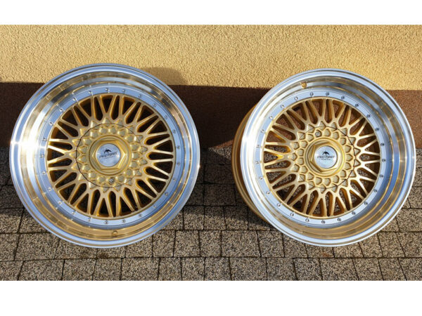 Forzza Malm 8x16 4x100/114,3 ET20 67,1 Gold / Lip Machined - obrazek 4