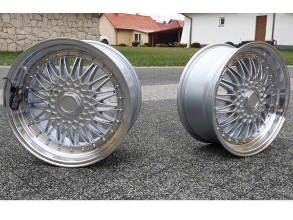 Forzza Malm 8,5x17 4x100/108 ET30 67,1 Silver / Lip Machined - obrazek 3