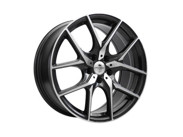 Forzza Vision 7,5x17 5x100 ET40 73,1 Grey Face Machined