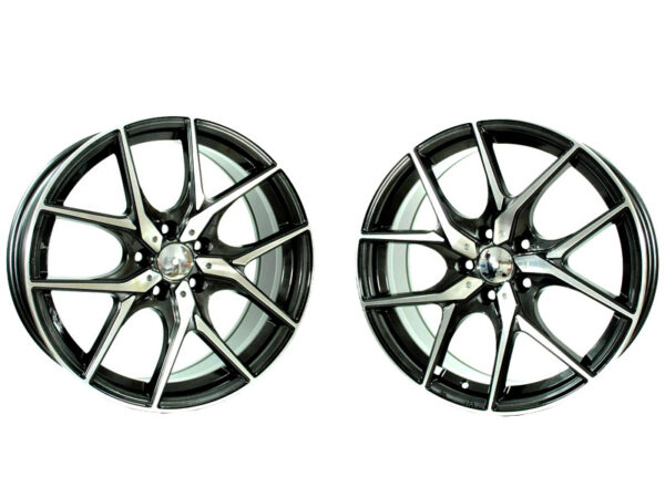 Forzza Vision 7,5x17 5x100 ET40 73,1 Grey Face Machined - obrazek 3